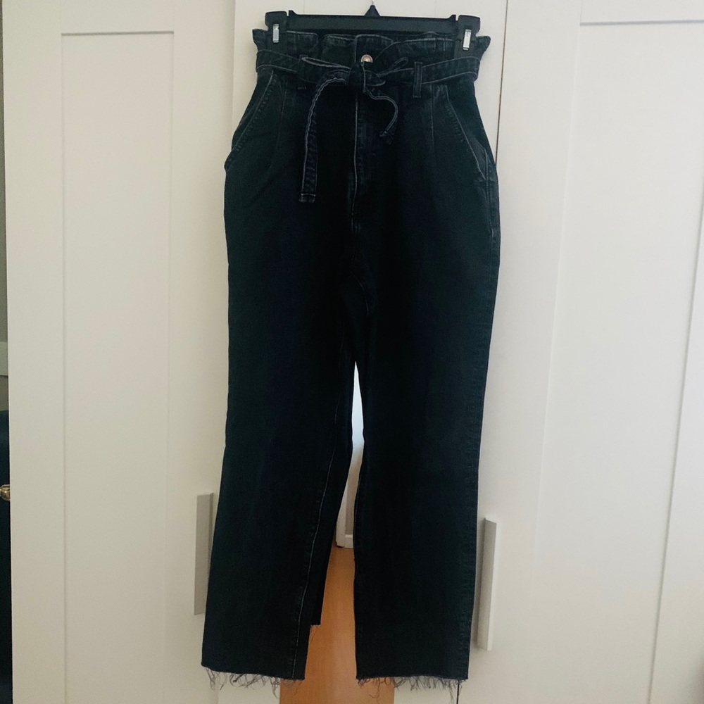 A&F High Rise Mom Jean